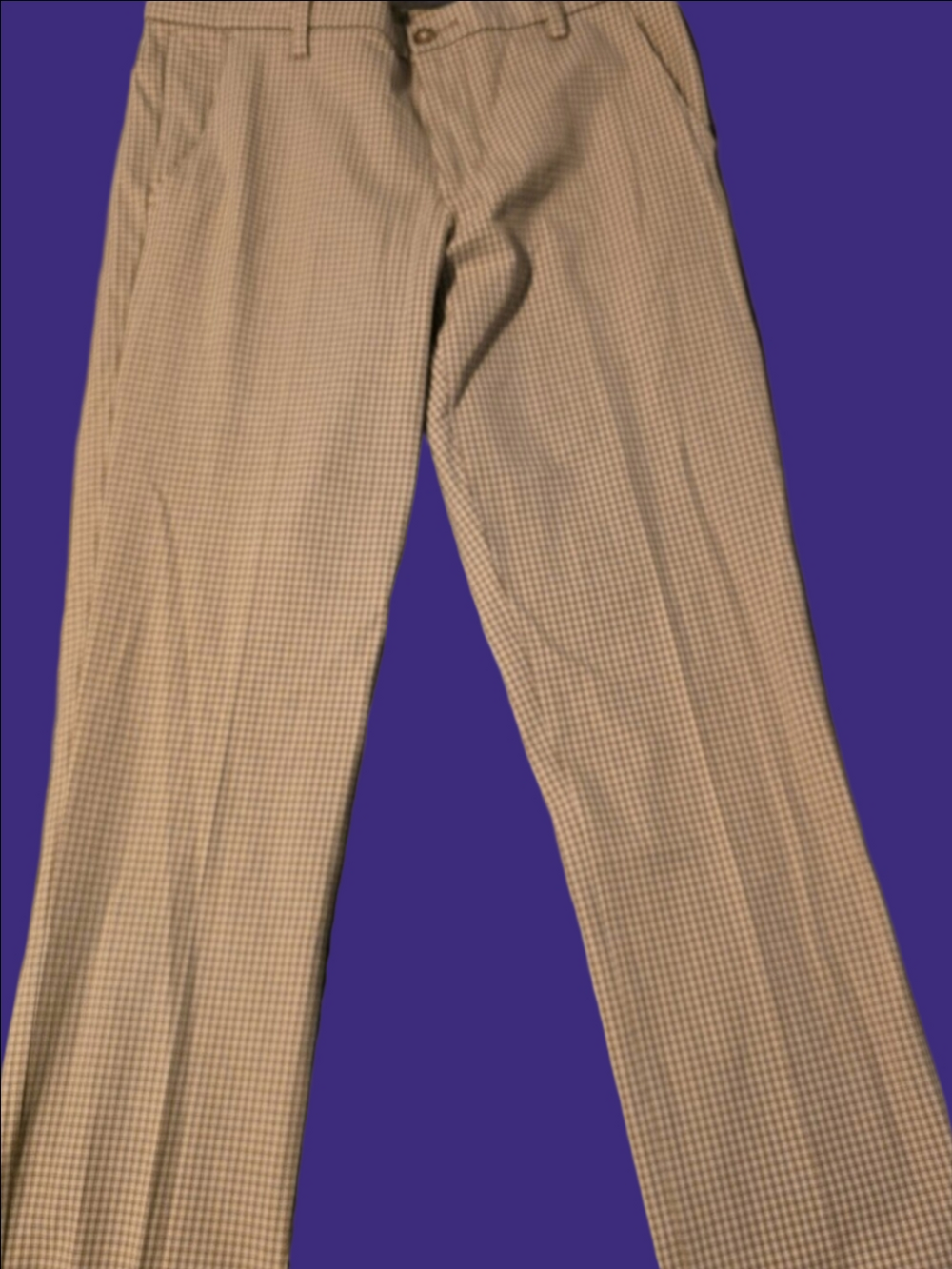 4/$67 Deal! Dockers Beige Micro-Check Chinos